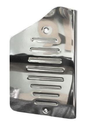 Накладка под ногу (нерж) для nissan qashqai 2010-2014 гг