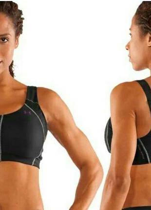 Under armour спортивний топ кроп бра bra under amore, 36b, оригінал