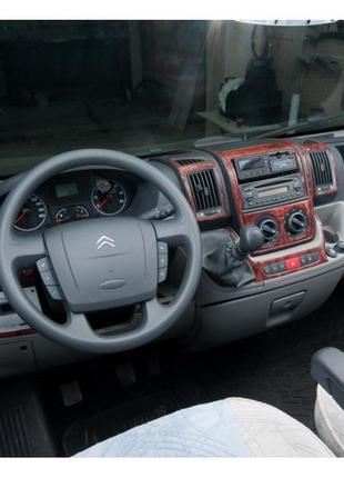 Накладки на панель (2006-2014) алюміній для fiat ducato 2006-2024 та 2014-2024 рр