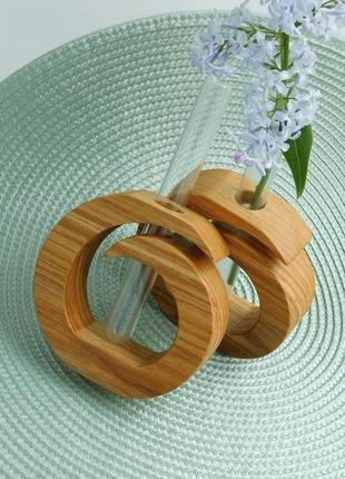 Декоративна ваза з колбою4 фото