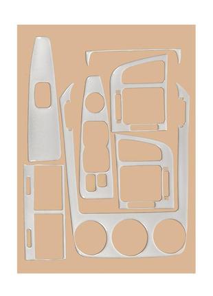 Накладки на панель 2004-2006 (hb) алюміній для kia cerato 1 рр