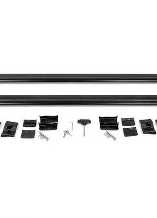 Перемычки на рейлинги под ключ wingbar (2 шт) черный для renault megane ii 2004-2009 гг