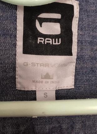 G-star raw сорочка чоловіча в клітинку бавовна оригінал s2 фото