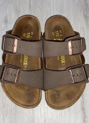 Ортопедичні шльопанці birkenstock, оригінал, р-р 27, на ніжку 17 см3 фото