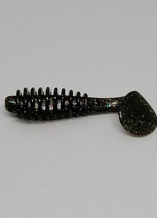 Силиконовая приманка reins 2" bubbring shad green pumpkin all stars
