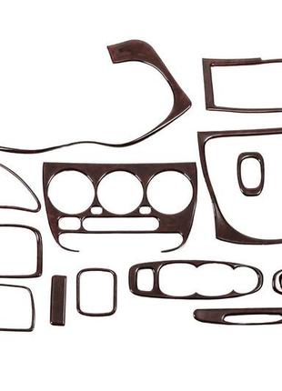 Накладки на панель під дерево для hyundai accent 2000-2006 рр