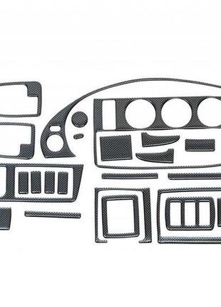 Накладки на панель (compact) карбон плюс для bmw 3 серия e-36 1990-2000 гг