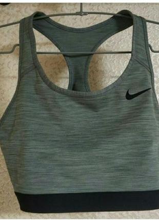 Nike спортивный бюстгальтер бра топ кроп для тренировки бега тенниса йоги nike swoosh soft-cup оригинал, р.xl5 фото