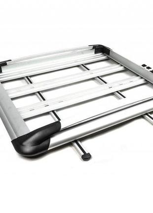 Багажник с поперечинами (110см на 145см) серый для opel combo 2012-2018 гг