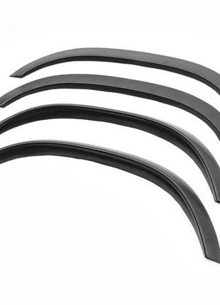 Накладки на арки 1989-1995 (4 шт, черные, abs-пластик) для mercedes e-сlass w124