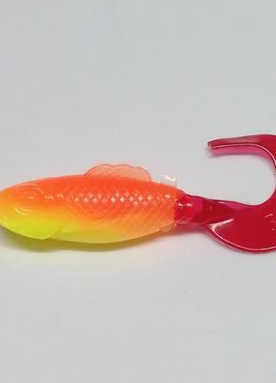 Силиконовая приманка relax super rybka 3 vc011