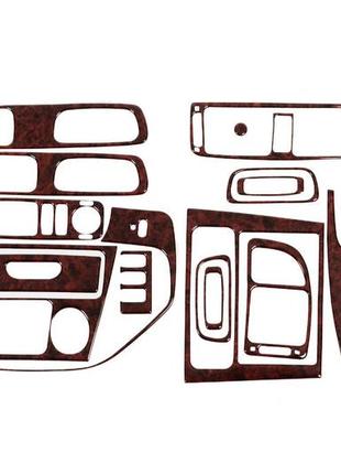 Накладки на панель дерево для mitsubishi galant 1997-2003 рр