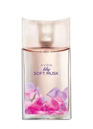 Lily soft musk туалетна вода 50мл avon