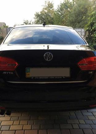 Кромка багажника (нерж) 2011-2014 для volkswagen jetta рр