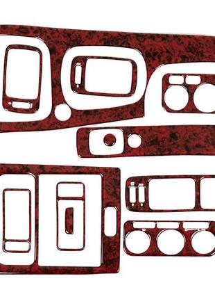 Накладки на панель титан для volvo v70 1997-2000 років