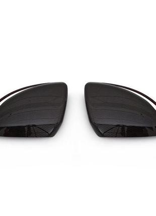 Накладки на зеркала (2 шт, карбон) для mercedes glc x253