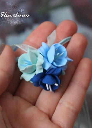 Кулон с цветами "воздушная прохлада"