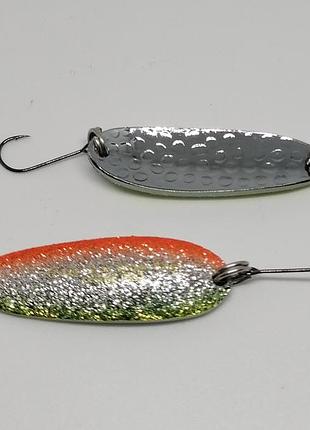 Блесна strike pro forged scale spoon a197 chrome
