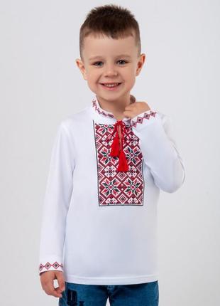Біла вишиванка для хлопчика, вишита сорочка білі,біла сорочка з вишивкою