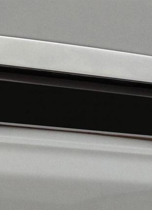 Накладка над номером для распашных дверей (нерж) omsaline - итальянская нержавейка для volkswagen t5 2010-2015