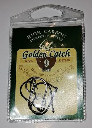 Крючки golden catch bully n° 9