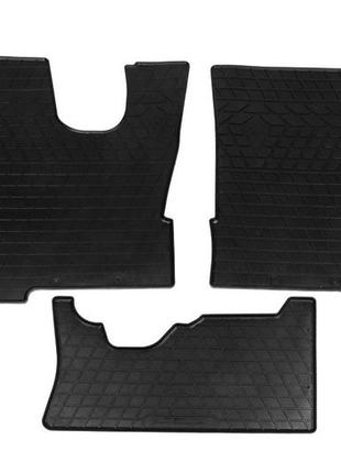 Гумові килимки (3 шт, stingray premium) для iveco eurocargo iv 2015-2024 рр