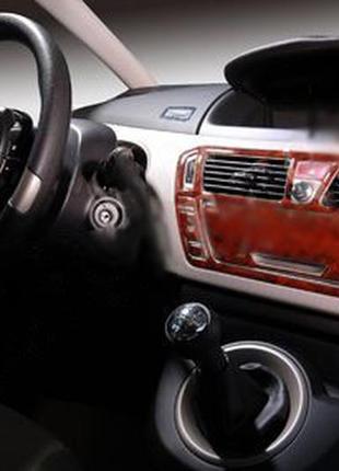 Накладки на панель карбон для citroen c-4 picasso 2006-2013 років