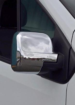 Накладки на зеркала (2 шт, пласт) для opel vivaro 2015-2019 гг