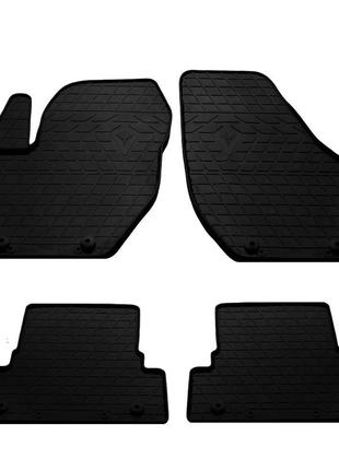Резиновые коврики (4 шт, stingray premium) для volvo v40 2012-2023 гг