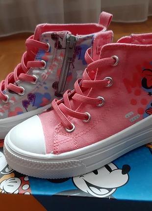 Високі кеди кросівки mickey mouse