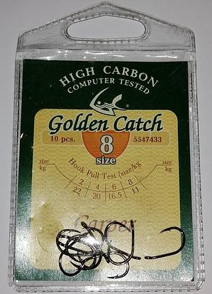 Крючки golden catch carper n° 8