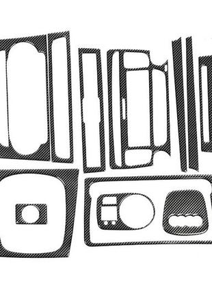 Декоративні накладки салону 2008-2012 (мерич) карбон для ауди a3 рр
