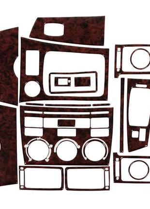 Накладки на панель (2004-2007) дерево для toyota corolla