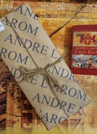 Andre l'arom carta royal gold парфюмированная вода мужская, 100 мл