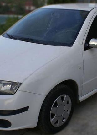 Накладки на дзеркала 2006-2024 (2 шт, нерж.) для skoda fabia рр