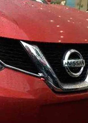 Накладки на решетку libao (пластик) для nissan qashqai 2014-2021 гг