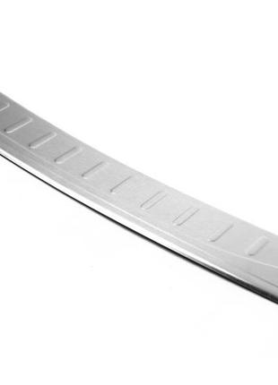 Накладка на задний бампер omsaline мат (sedan, нерж) для seat ibiza 2017-2024 гг