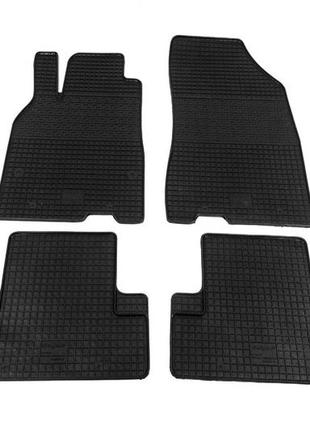 Резиновые коврики (4 шт, polytep) для renault megane iii 2009-2016 гг
