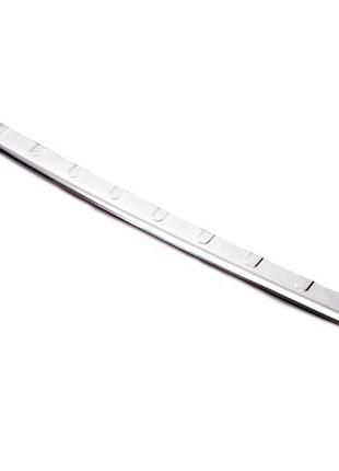 Накладка на задний бампер carmos (нерж) для ауди q3 2011-2019 гг