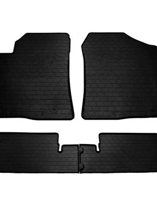 Резиновые коврики (4 шт, stingray premium) для toyota corolla verso 2004-2009