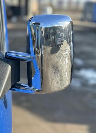 Накладки на зеркала (2 шт, пласт) для mercedes sprinter w901-905 1995-2006 гг