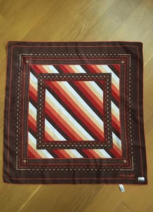 66*67 шелковый швейцарский платок fisba stoffels