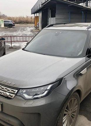 Оригинальные рейлинги (2 шт) черные для land rover discovery v