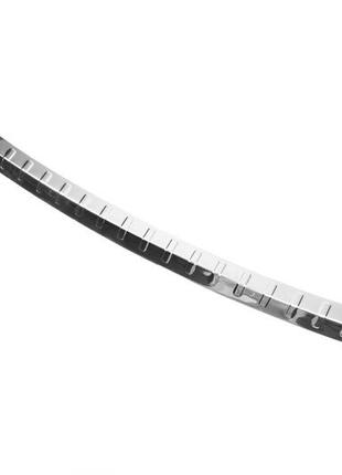 Накладка на задний бампер (carmos) для suzuki sx4 s-cross 2013-2016 гг