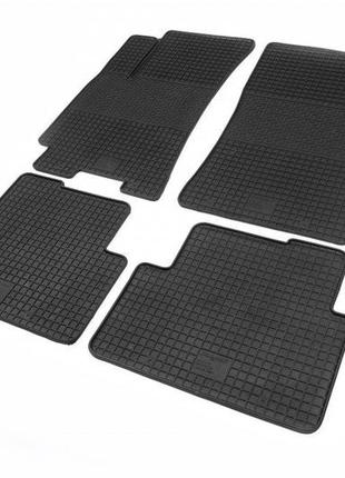 Резиновые коврики (4 шт, polytep) для daewoo lanos