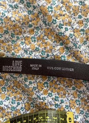 Ремень love moschino3 фото