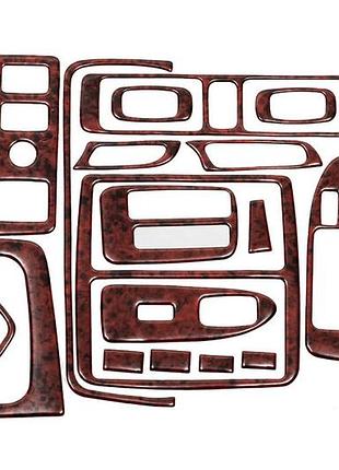 Накладки на панель (1997-1999) дерево для toyota camry