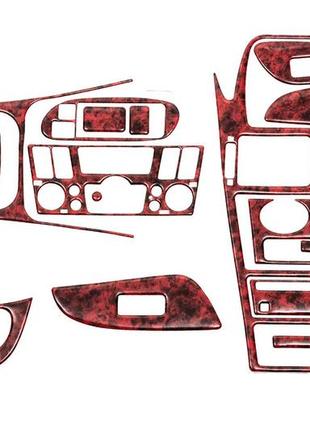 Накладки на панель (03-06) дерево для nissan almera n16 2000-2006 гг