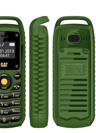 Міні мобільний телефон gt star cat b25 (2 sim) зелений