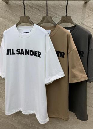 Крута oversize футболка jil sander3 фото